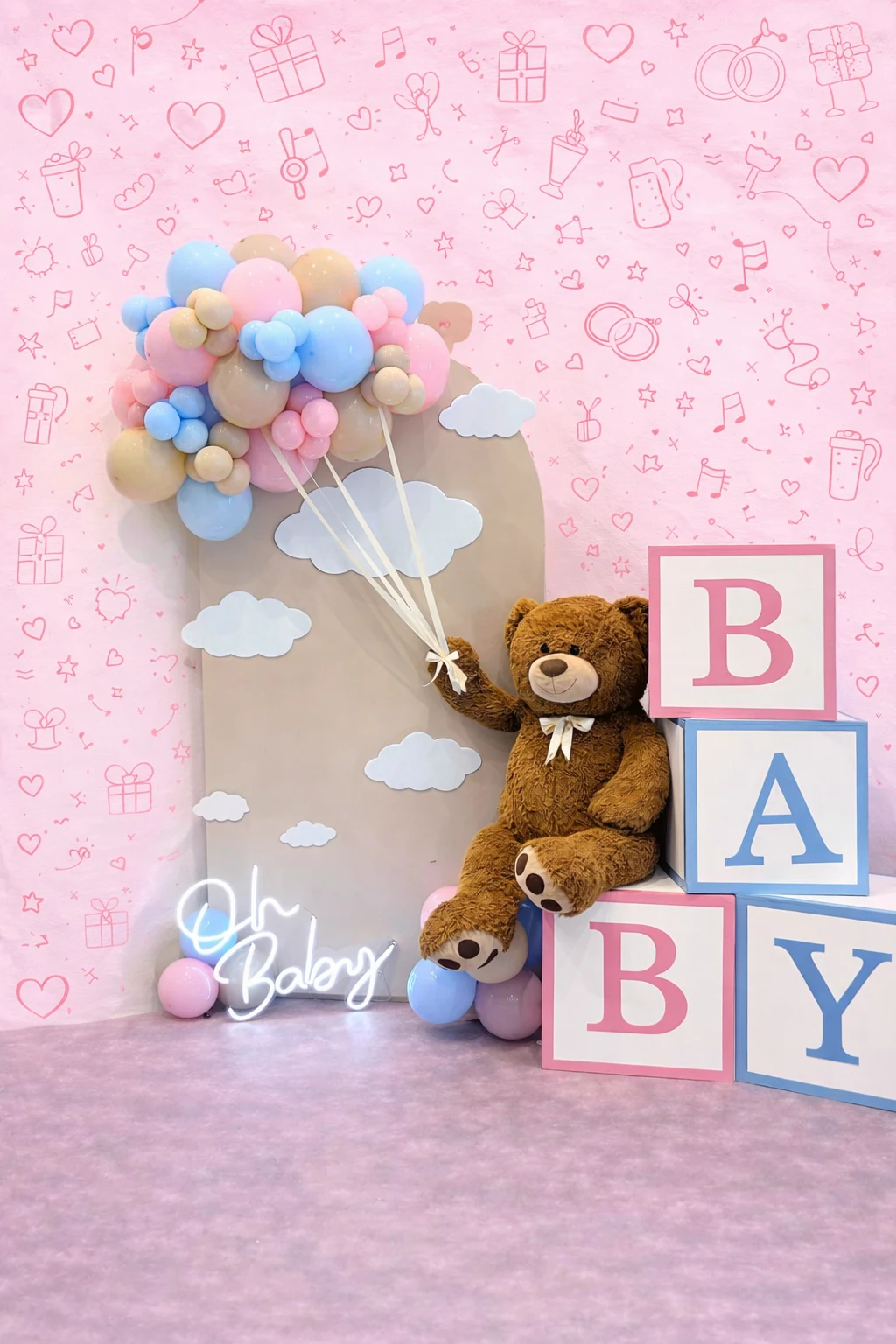 Oh Baby Theme Decoration